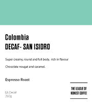 Decaf Single Origin Espresso - Colombia Alirio Aguilera Finca San Isidro