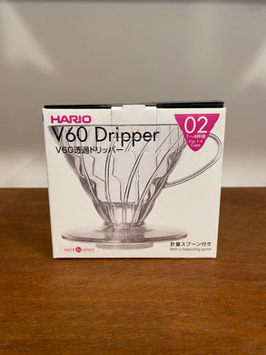 V60 plastic clear dripper